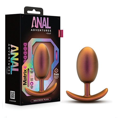 Anal Adventures Matrix Neutron Plug - Copper Feelmore Anal Adventures Matrix Neutron Plug - Copper Feelmore