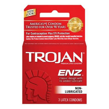 Trojan ENZ Non Lubricated| Feelmore Trojan ENZ Non Lubricated| Feelmore