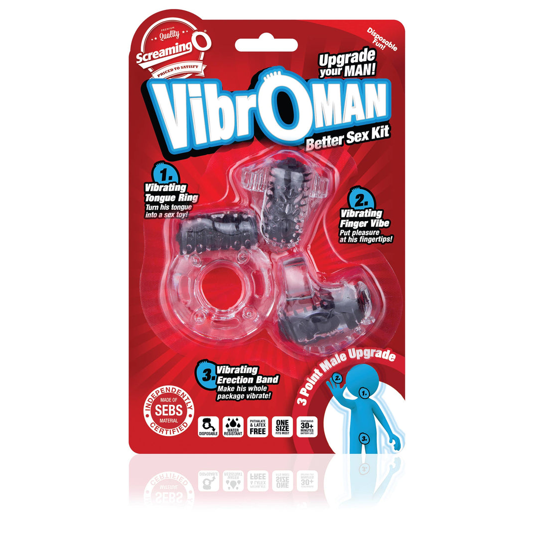 VibrOMan: Black  Feelmore