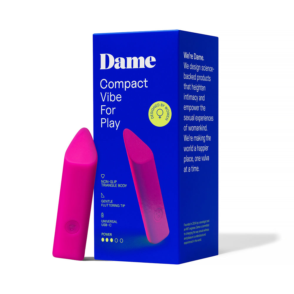 Dame Zig Lipstick Vibrator Pink