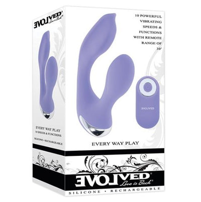 Evolved Every Way Play Rabbit Vibrator with Remote Control