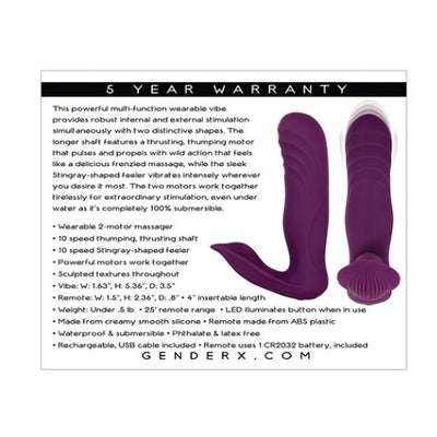 Gender X Velvet Hammer Purple