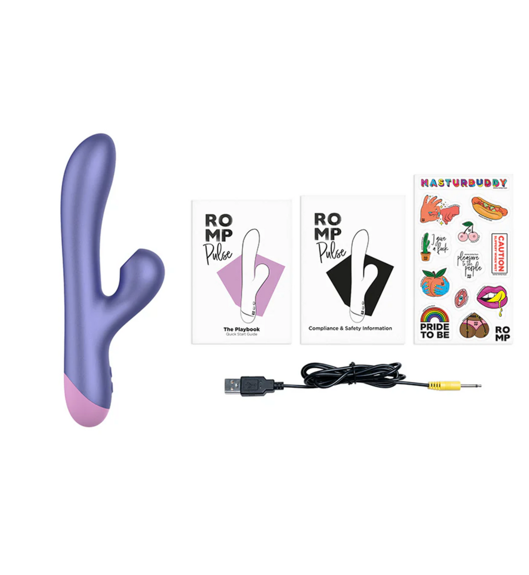 ROMP Pulse Pleasure Air Rabbit Vibrator  Feelmore