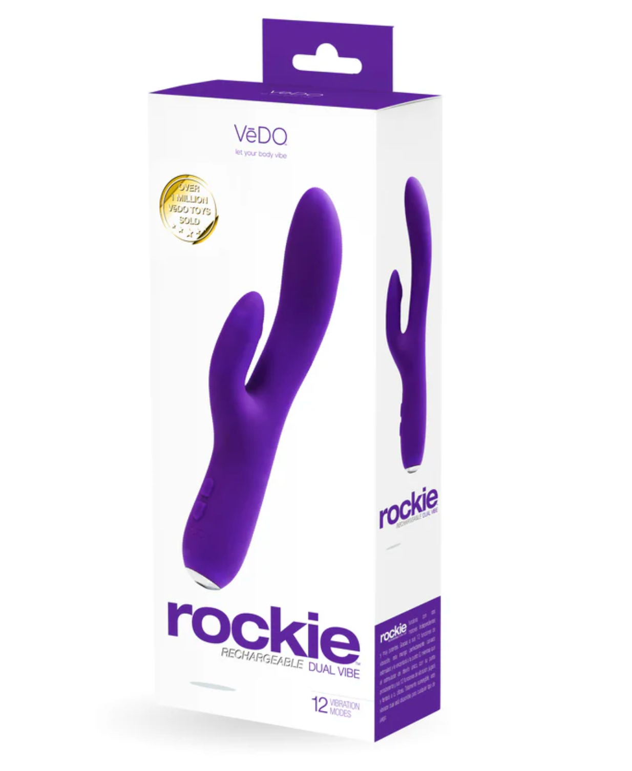 VeDO Rockie Rechargeable Dual Vibe