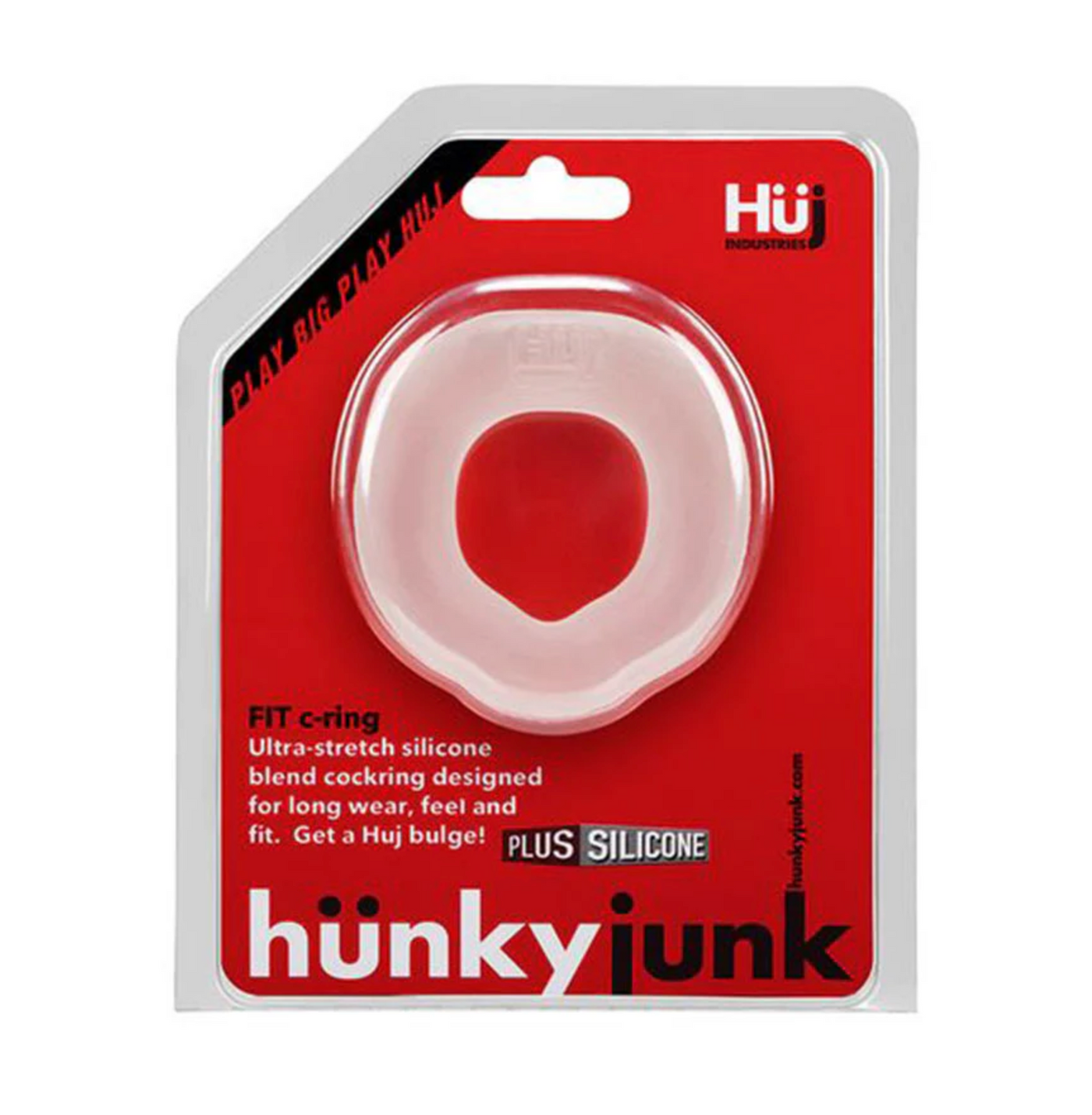 Hunky Junk FIT ergo c-ring, ice