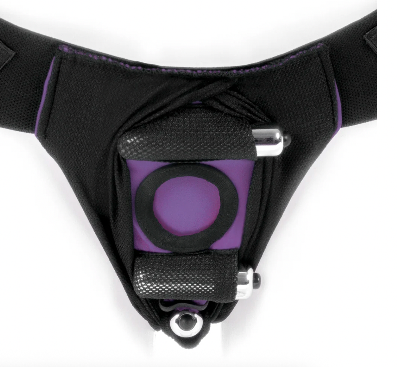 SpareParts Joque Cover Double Strap Jock Style Adjustable Cloth Strap-On Harness