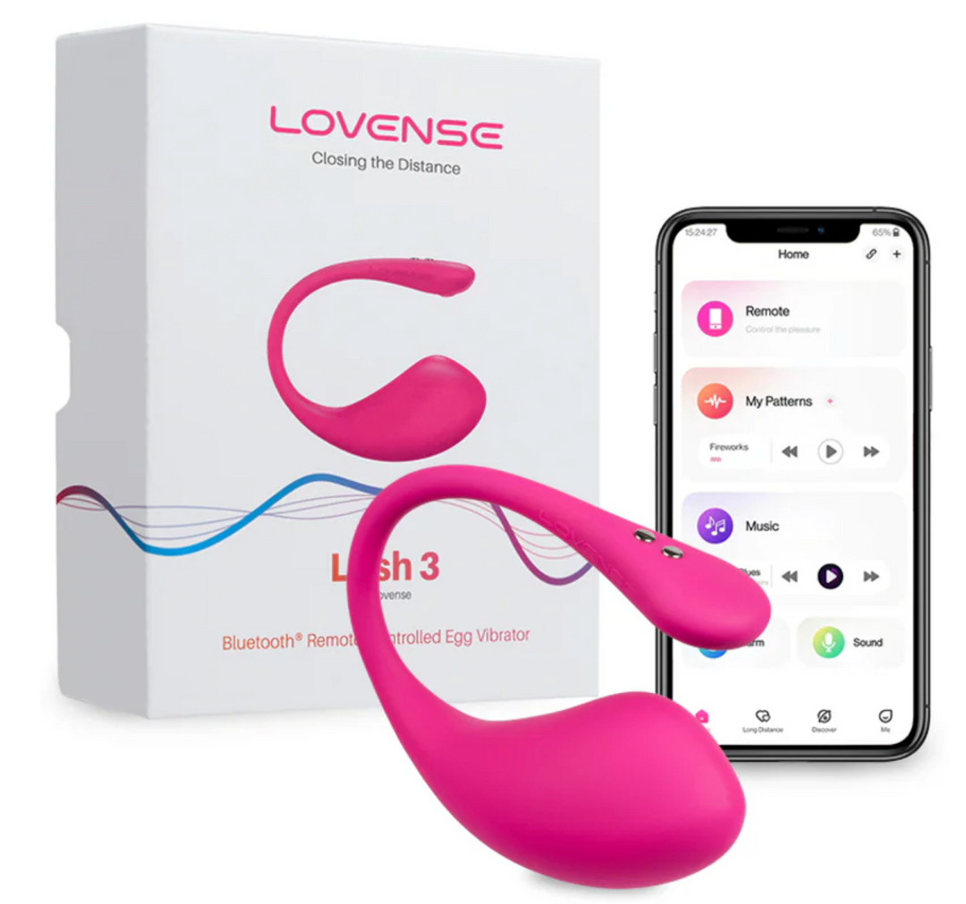 Lovense Lush 3.0 Sound Activated Cammer  Feelmore