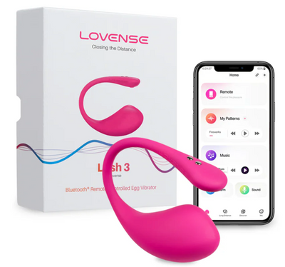 Lovense Lush 3.0 Sound Activated Cammer