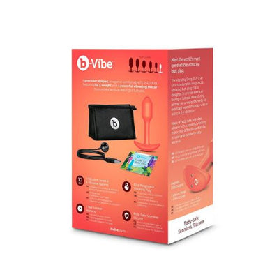 B-Vibe Vibrating Snug Plug