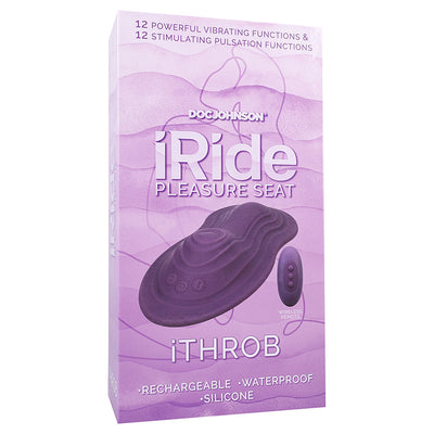 iRide Pleasure Seat Throb Rechargeable with Wireless Remote