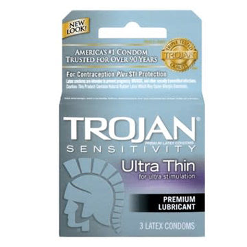 Trojan Sensitivity siêu mỏng bôi trơn