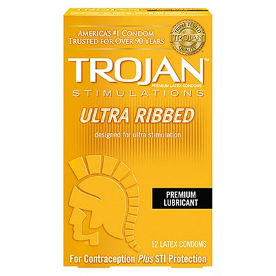 Trojan Ultra Ribbed