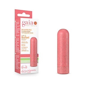 Blush Gaia Eco Rechargeable Bullet