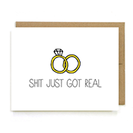 Wedding Card - Got Real