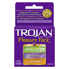 Trojan Pleasure Pack - 3pk