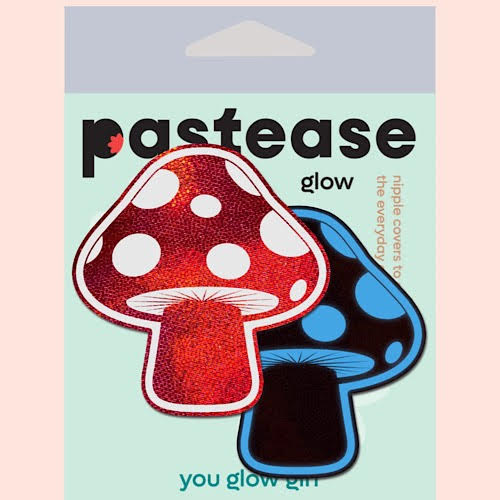 Pastease Nipple Covers R/W Mushroom