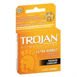 Trojan Ultra Ribbed