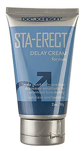 Sta-Erect Delay Cream for Men - 2 oz.