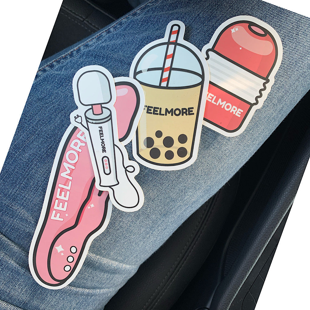 Feelmore Stickers 4-pk