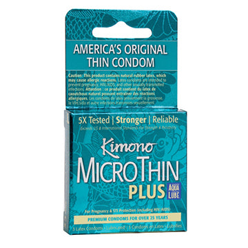 Kimono Micro Thin Plus w Aqua - 3pk