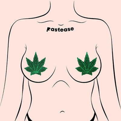 Pastease Núm vú Covers Pot leaf Glitter