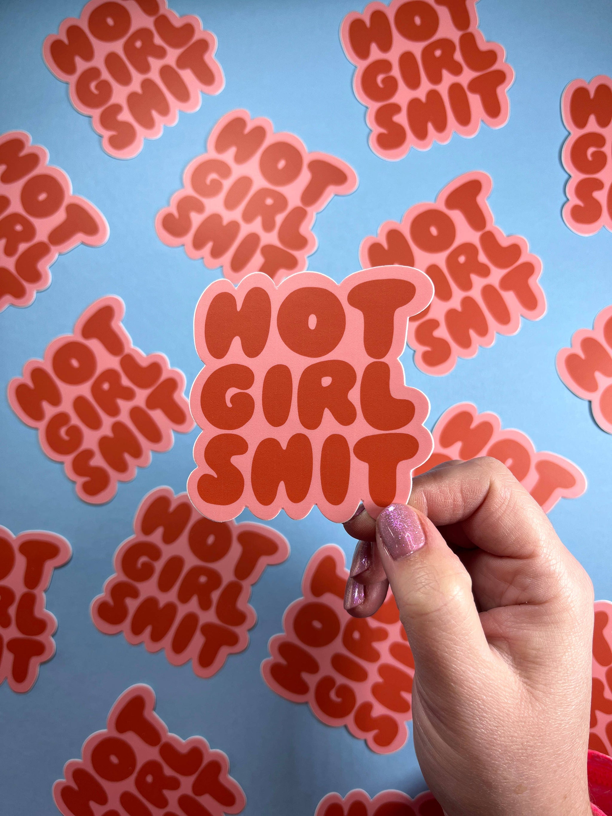 Hot Girl Shit Vinyl Sticker