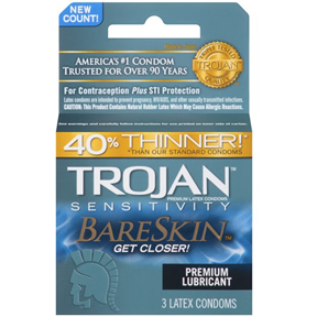 Trojan Sensitivity Bareskin - 3pk