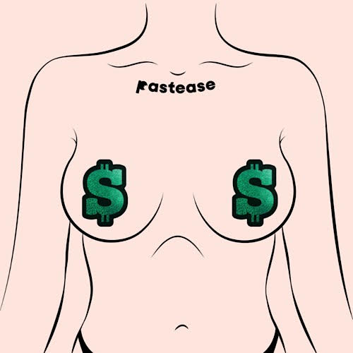 Pastease Nipple Covers Dollar Sign
